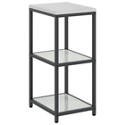 Kitchen storage with shelf with storage Silver 60 x 50 x 92 cm Steel