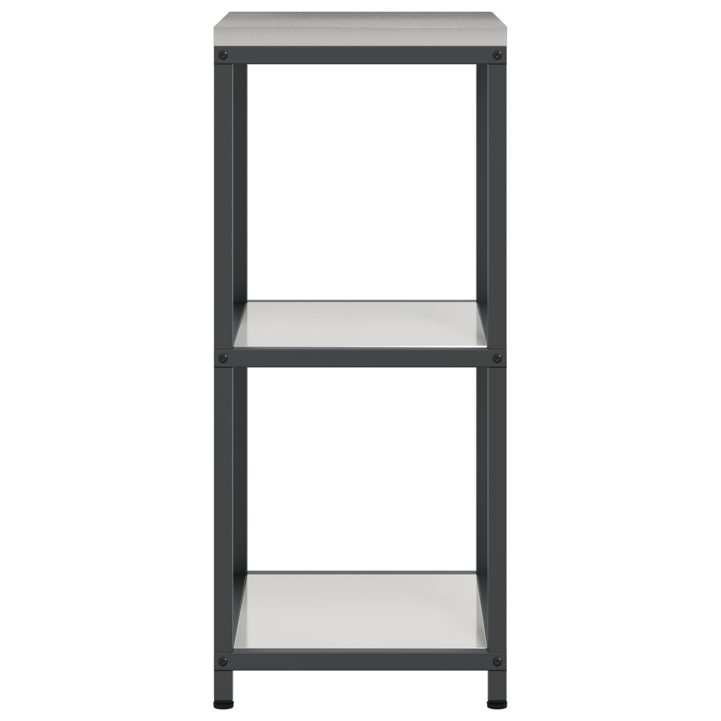 Keuken opslag plank Zilver 60 x 50 x 92 cm Gegalvaniseerd staal