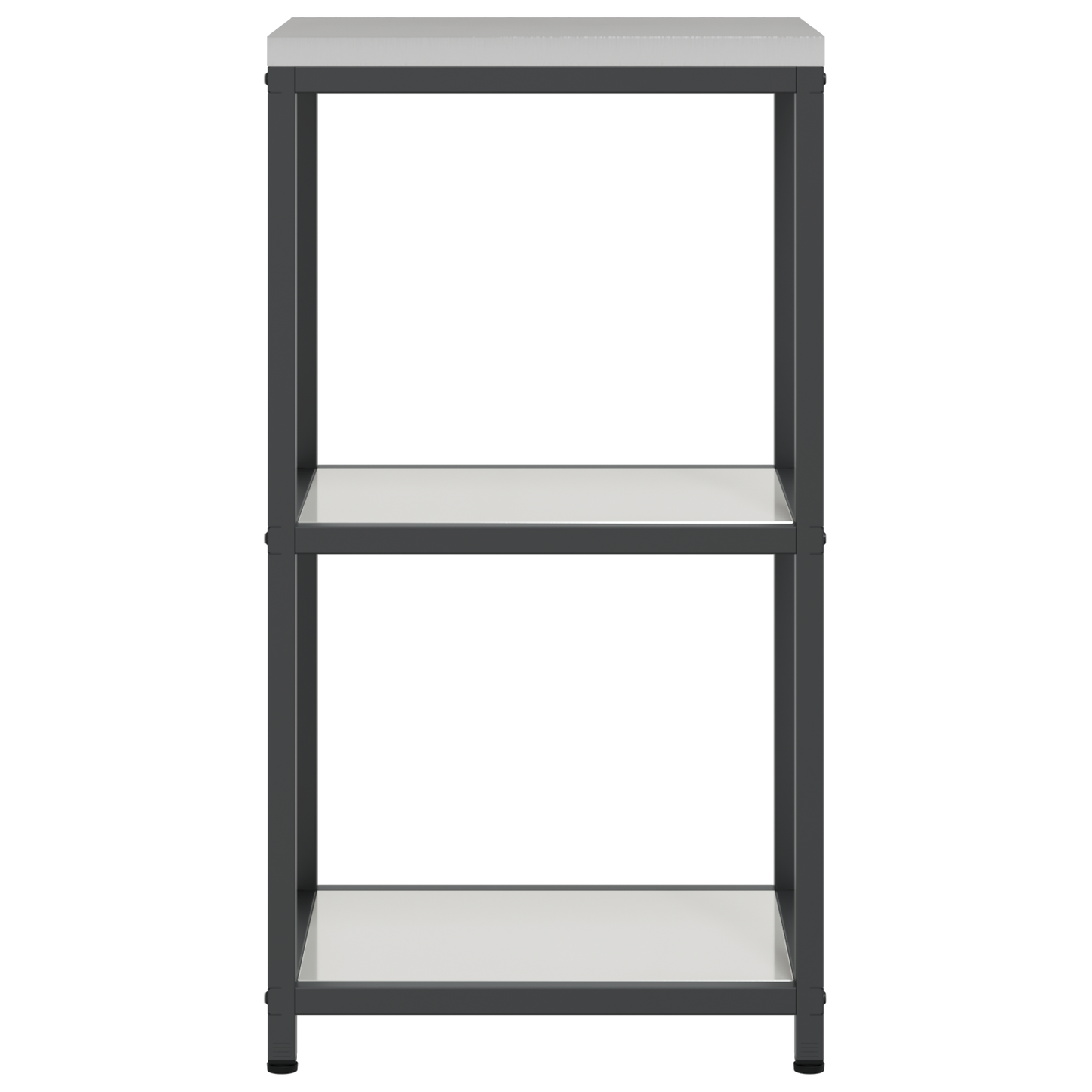 Keuken opslag plank Zilver 60 x 50 x 92 cm Gegalvaniseerd staal