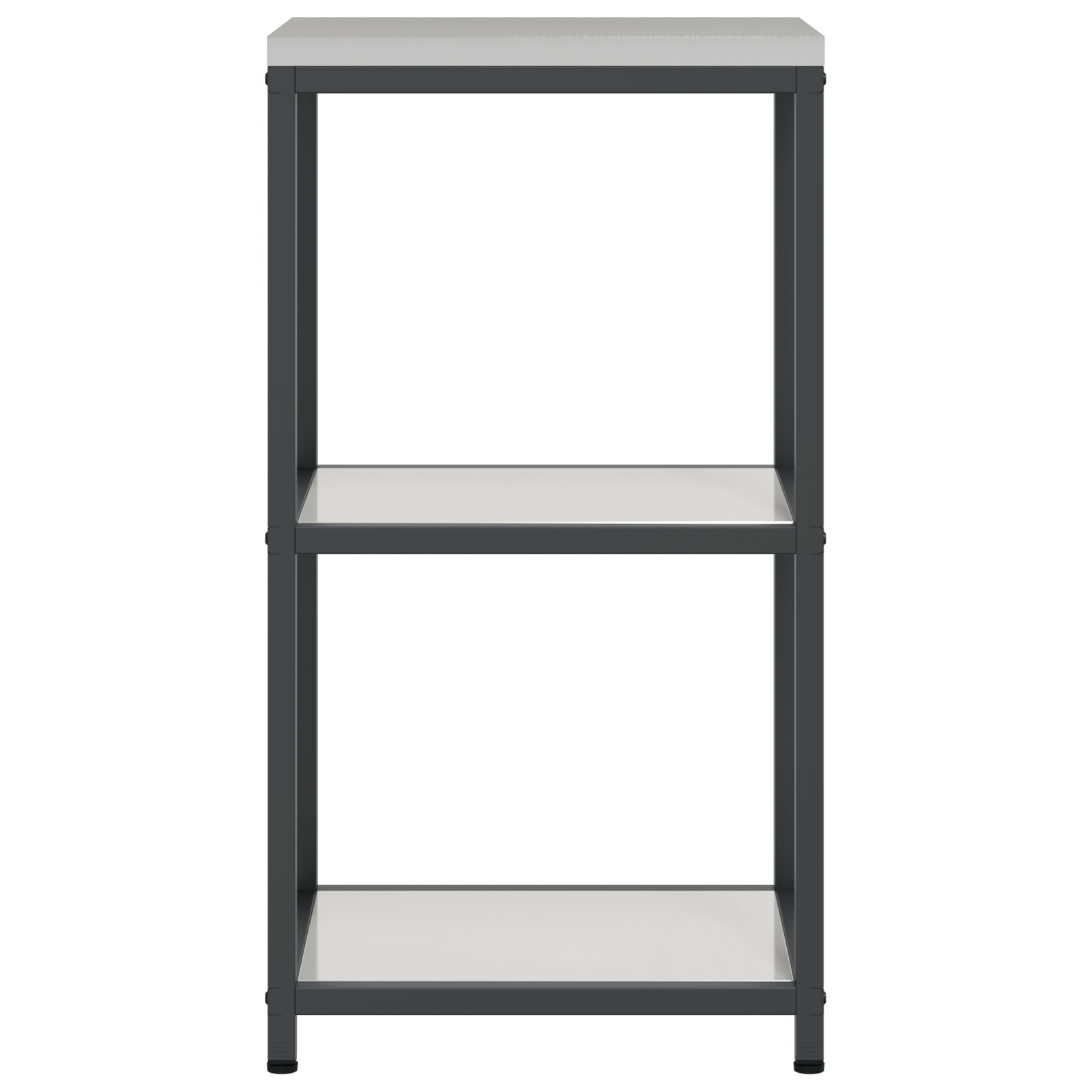 Keuken opslag plank Zilver 60 x 50 x 92 cm Gegalvaniseerd staal