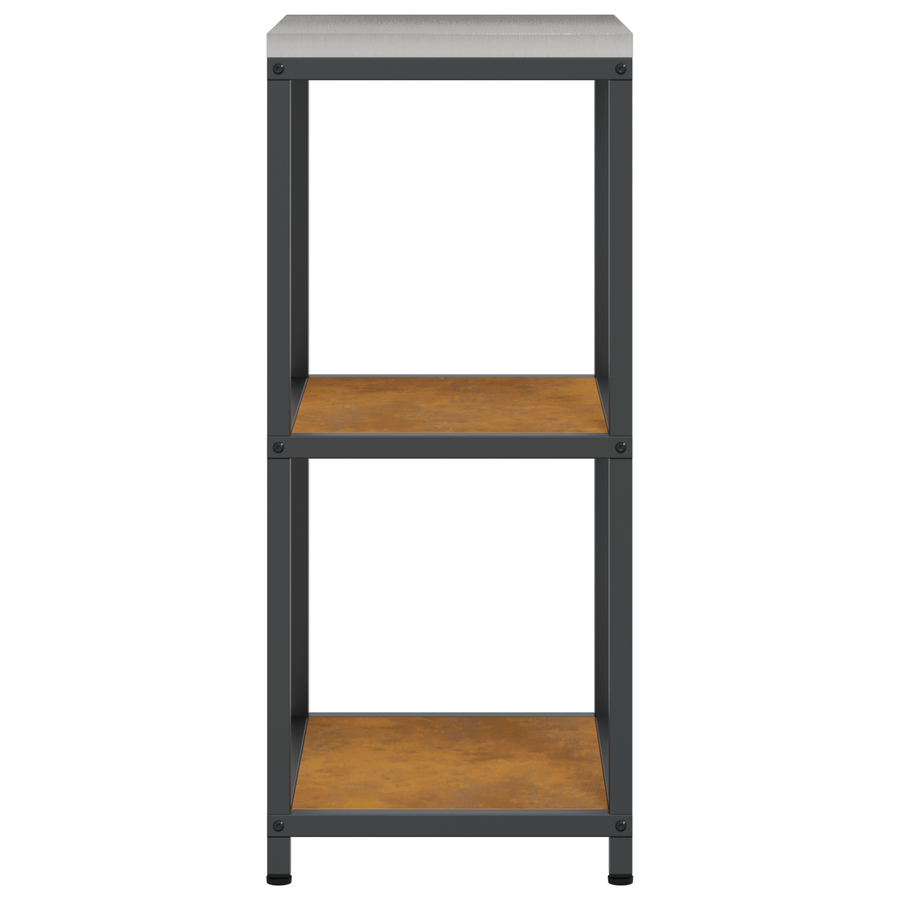 Keuken opslag plank Roestig 60 x 50 x 92 cm Verweerd staal