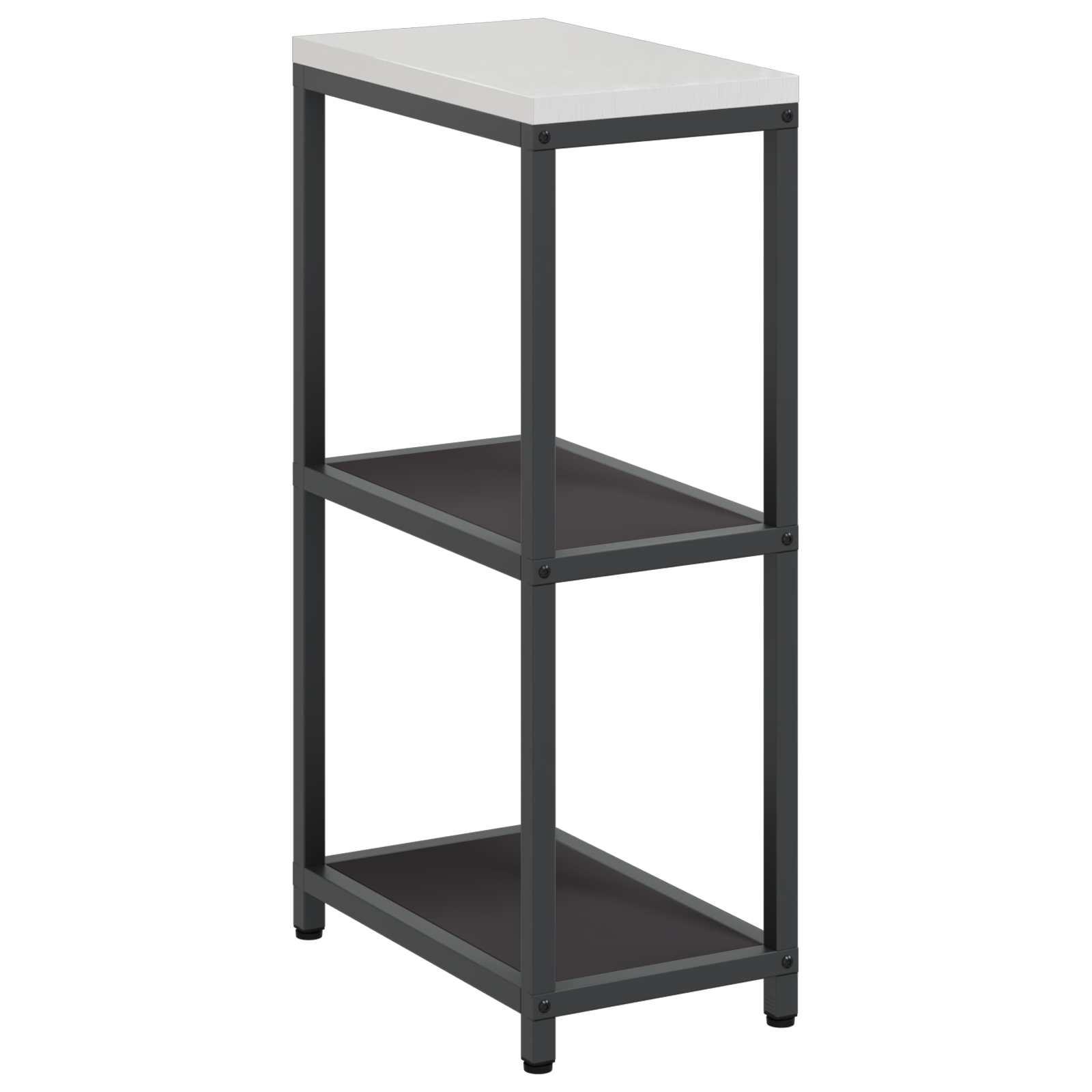 Keuken opslag plank met plank met opslag Zwart 60 x 50 x 92 cm Staal