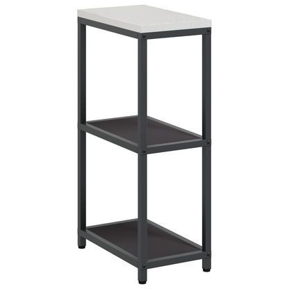 Keuken opslag plank met plank met opslag Zwart 60 x 50 x 92 cm Staal