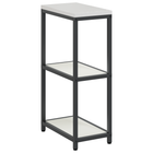 Kitchen Storage with Shelf with Storage White 60 x 50 x 92 cm Steel