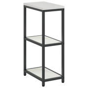 Keukenkast 60x50x92 cm staal wit