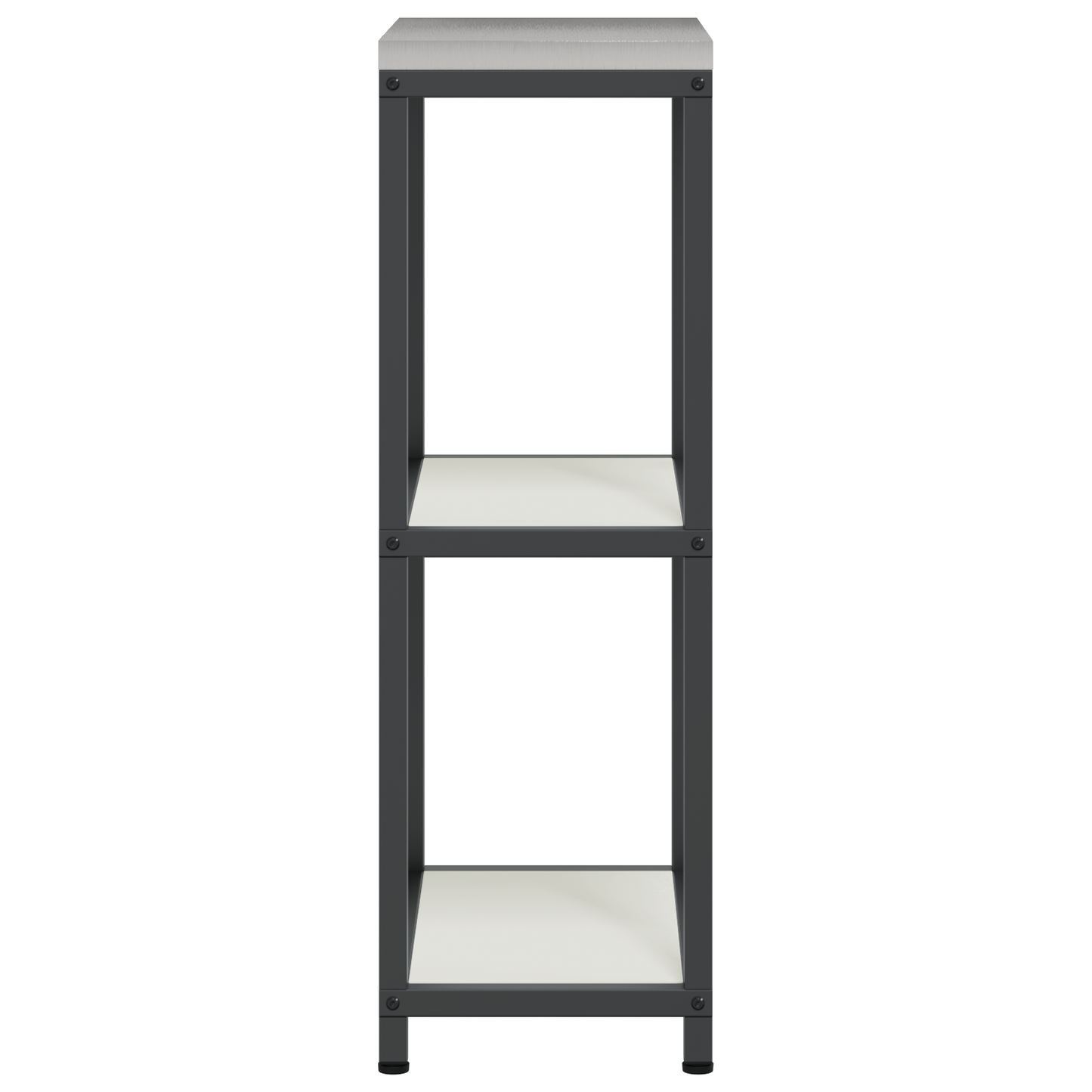 Keuken opslag plank met plank met opslag Wit 60 x 50 x 92 cm Staal