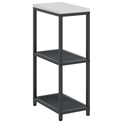 Keuken opslag plank met plank met opslag Antraciet 60 x 50 x 92 cm Staal