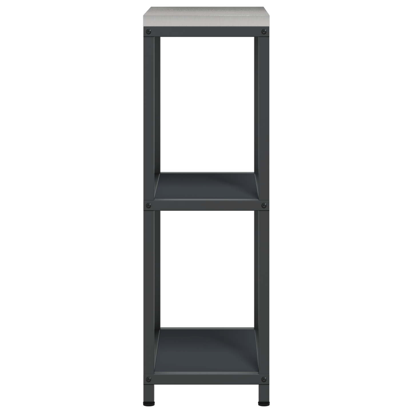 Keuken opslag plank met plank met opslag Antraciet 60 x 50 x 92 cm Staal