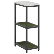 Keuken opslag plank met plank met opslag Olijfgroen 60 x 50 x 92 cm Staal