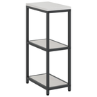 Kitchen storage with shelf with storage Silver 60 x 50 x 92 cm Steel