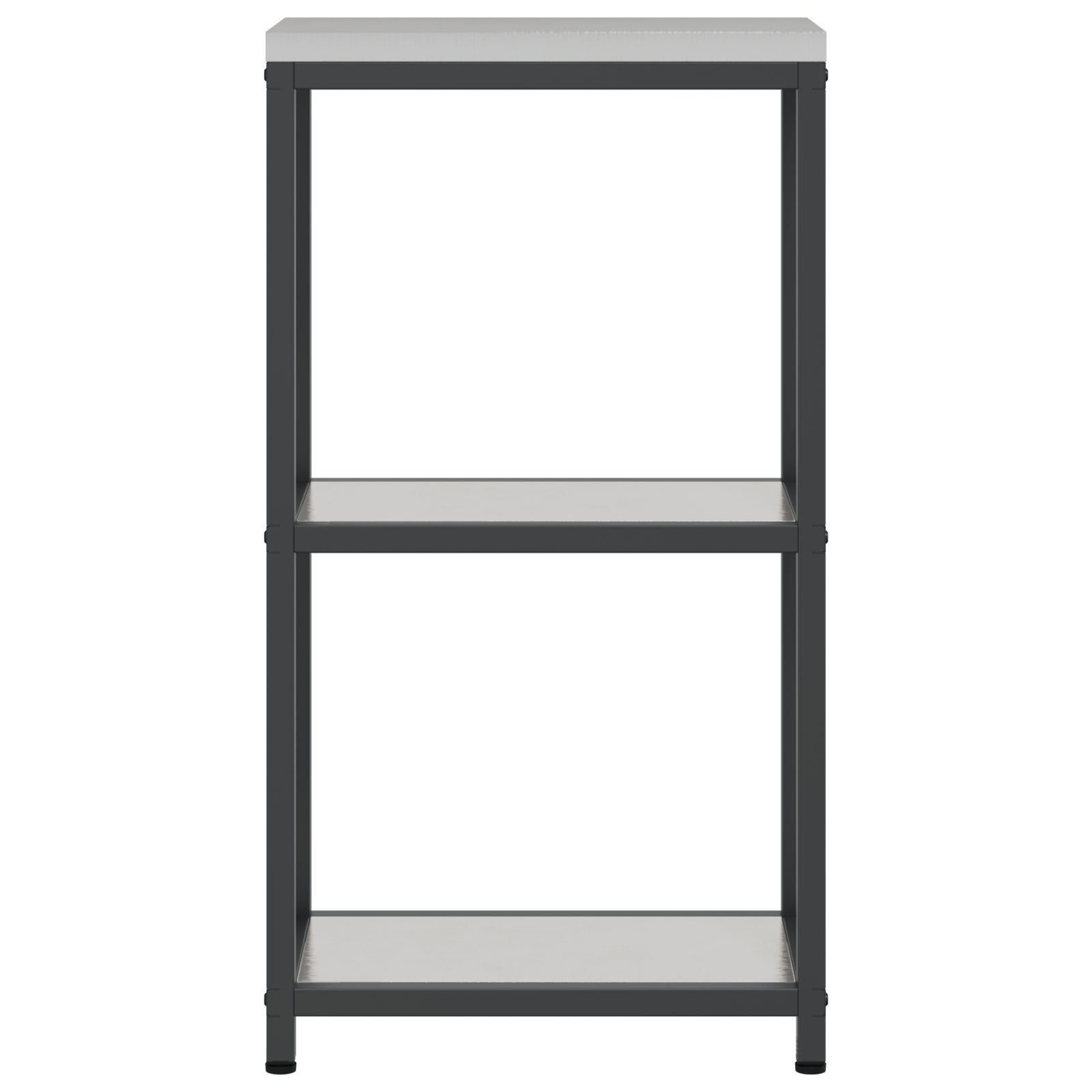 Keuken opslag plank Zilver 60 x 50 x 92 cm Roestvrijstaal