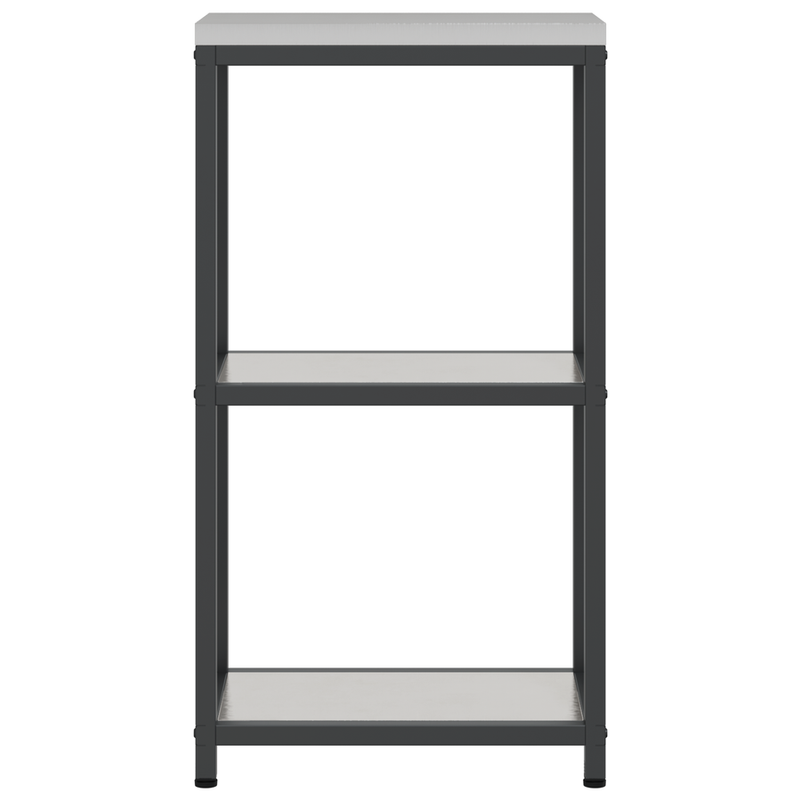 Keuken opslag plank Zilver 60 x 50 x 92 cm Roestvrijstaal