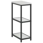 Kitchen storage with shelf with storage Silver 60 x 50 x 92 cm Steel