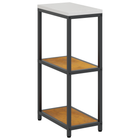 Kitchen storage with shelf with storage Rusty 60 x 50 x 92 cm Steel