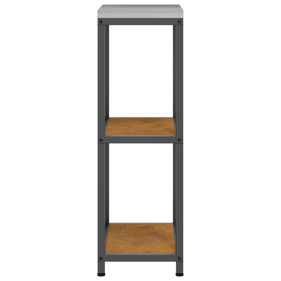 Keuken opslag plank Roestig 60 x 50 x 92 cm Verweerd staal