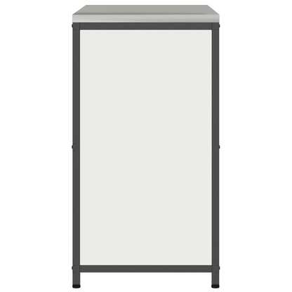 Keukenopslag Kast met plank met opslag met de deur Wit 60 x 50 x 92 cm Staal
