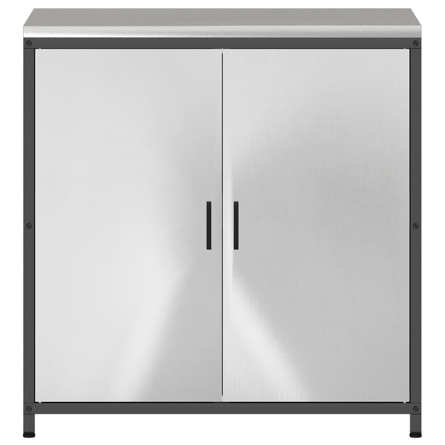 Keukenopslag Kast Zilver 60 x 50 x 92 cm Roestvrijstaal