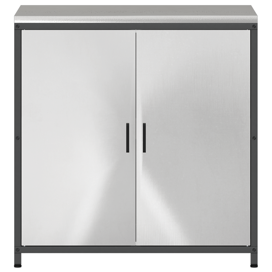 Keukenopslag Kast Zilver 60 x 50 x 92 cm Roestvrijstaal