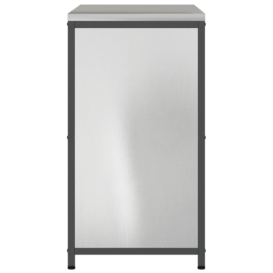 Keukenopslag Kast Zilver 60 x 50 x 92 cm Roestvrijstaal