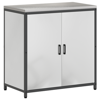 Keukenopslag Kast Zilver 60 x 50 x 92 cm Gegalvaniseerd staal