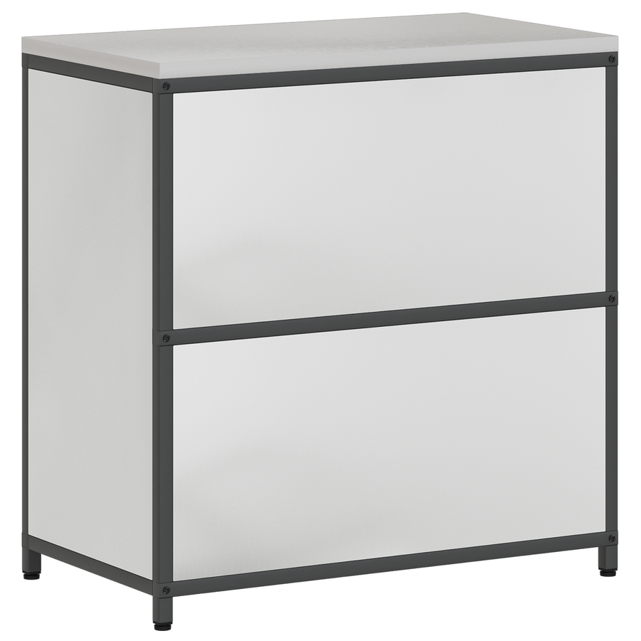 Keukenopslag Kast Zilver 60 x 50 x 92 cm Gegalvaniseerd staal
