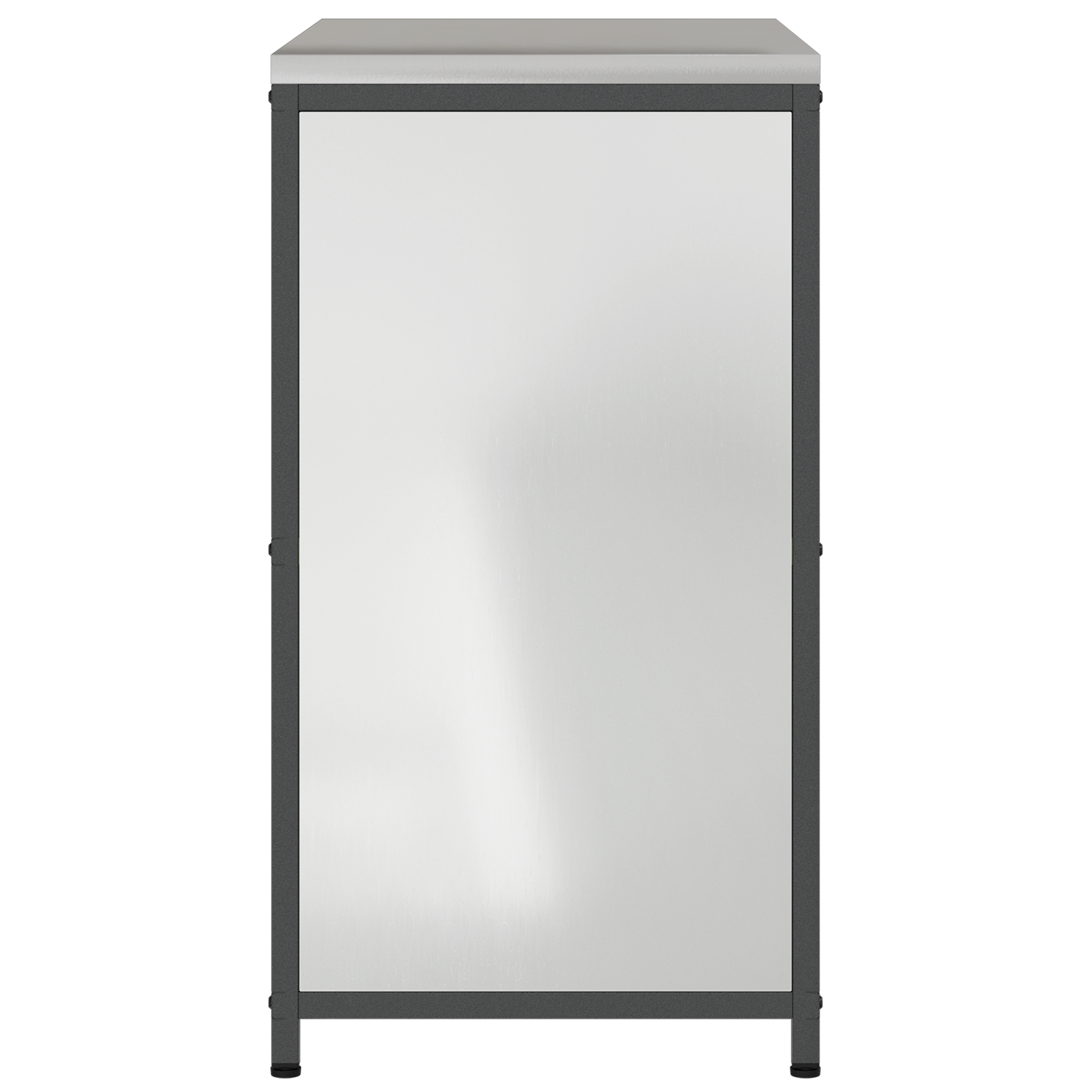 Keukenopslag Kast Zilver 60 x 50 x 92 cm Gegalvaniseerd staal