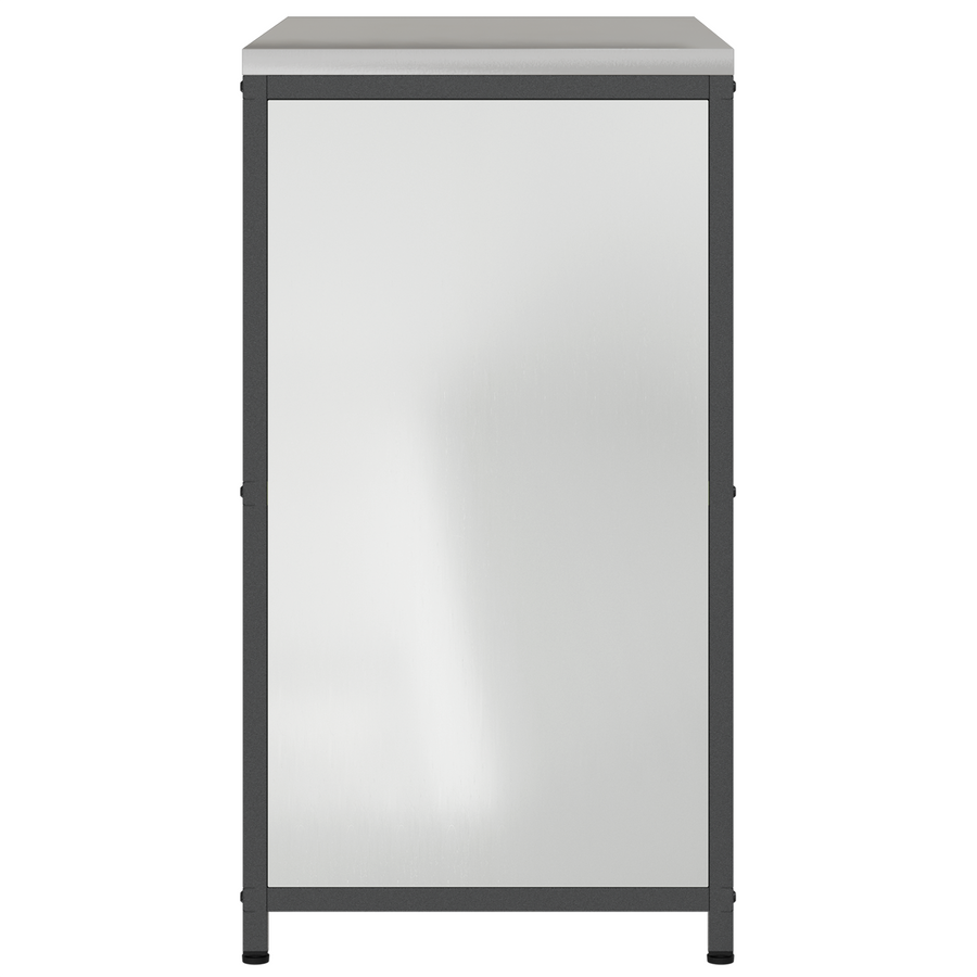 Keukenopslag Kast Zilver 60 x 50 x 92 cm Gegalvaniseerd staal