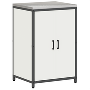 Keukenkast 60x50x92 cm staal wit