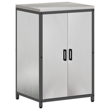 Keukenopslag Kast Zilver 60 x 50 x 92 cm Roestvrijstaal