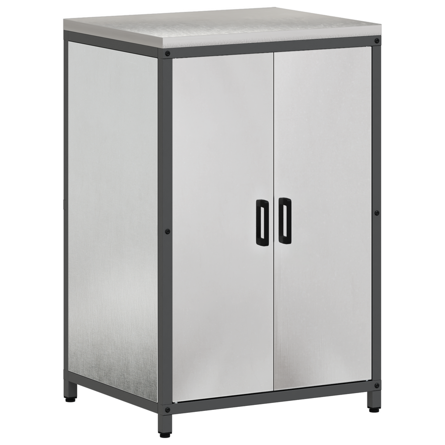 Keukenopslag Kast Zilver 60 x 50 x 92 cm Roestvrijstaal