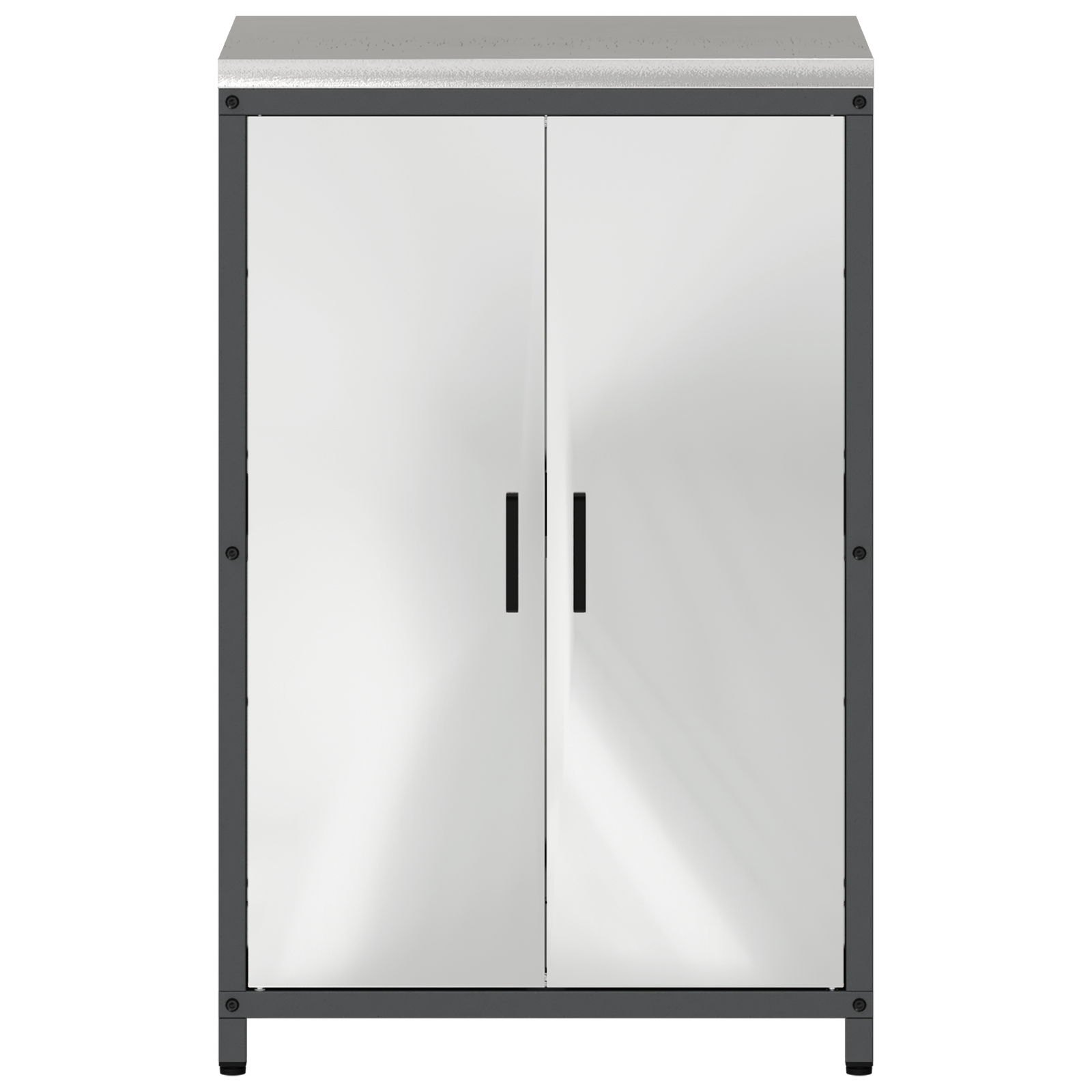 Keukenopslag Kast Zilver 60 x 50 x 92 cm Roestvrijstaal