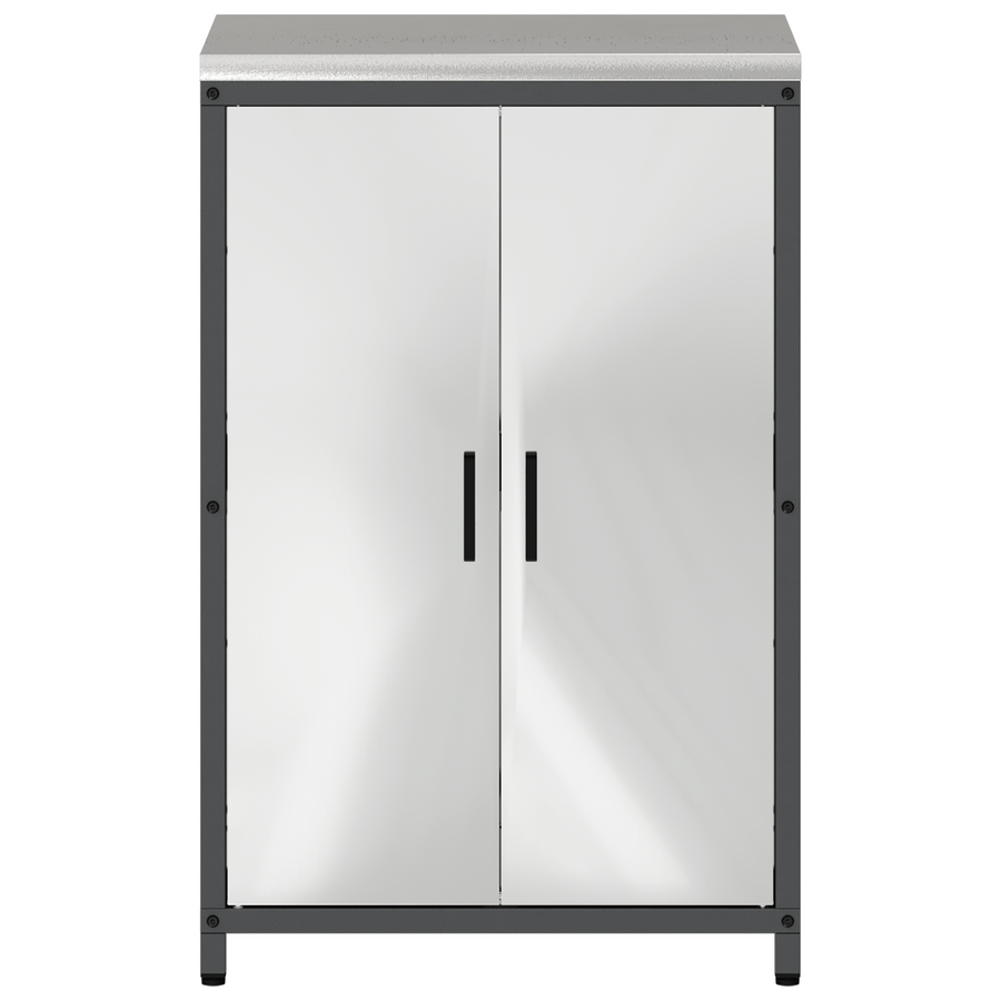 Keukenopslag Kast Zilver 60 x 50 x 92 cm Roestvrijstaal