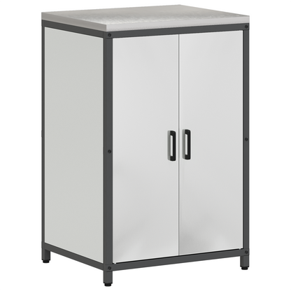 Keukenopslag Kast Zilver 60 x 50 x 92 cm Gegalvaniseerd staal