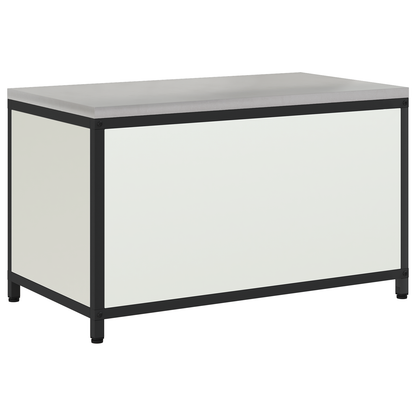 Keukenopslag Kast met lade met plank met opslag met de deur Wit 60 x 50 x 92 cm Staal