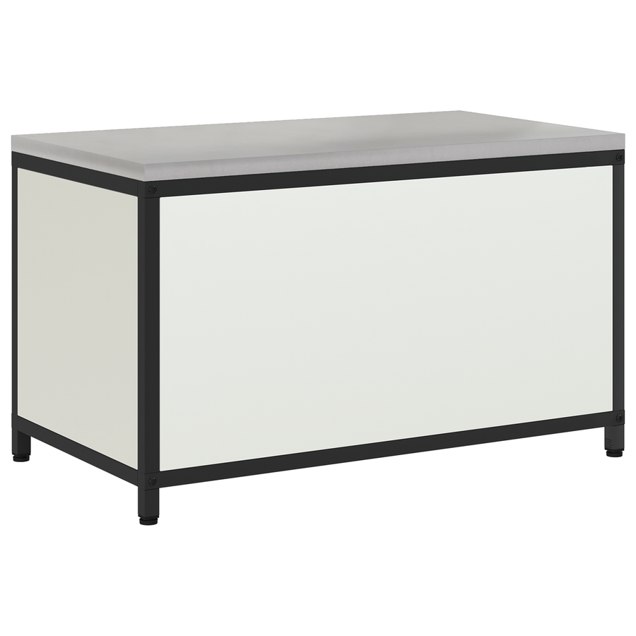 Keukenopslag Kast met lade met plank met opslag met de deur Wit 60 x 50 x 92 cm Staal