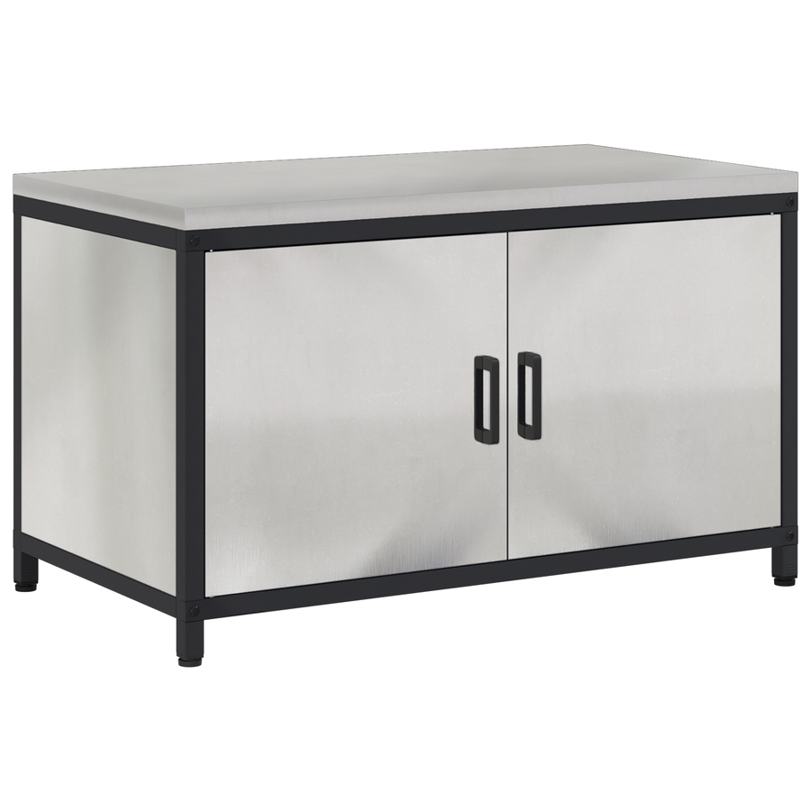 Keukenopslag Kast Zilver 60 x 50 x 92 cm Roestvrijstaal