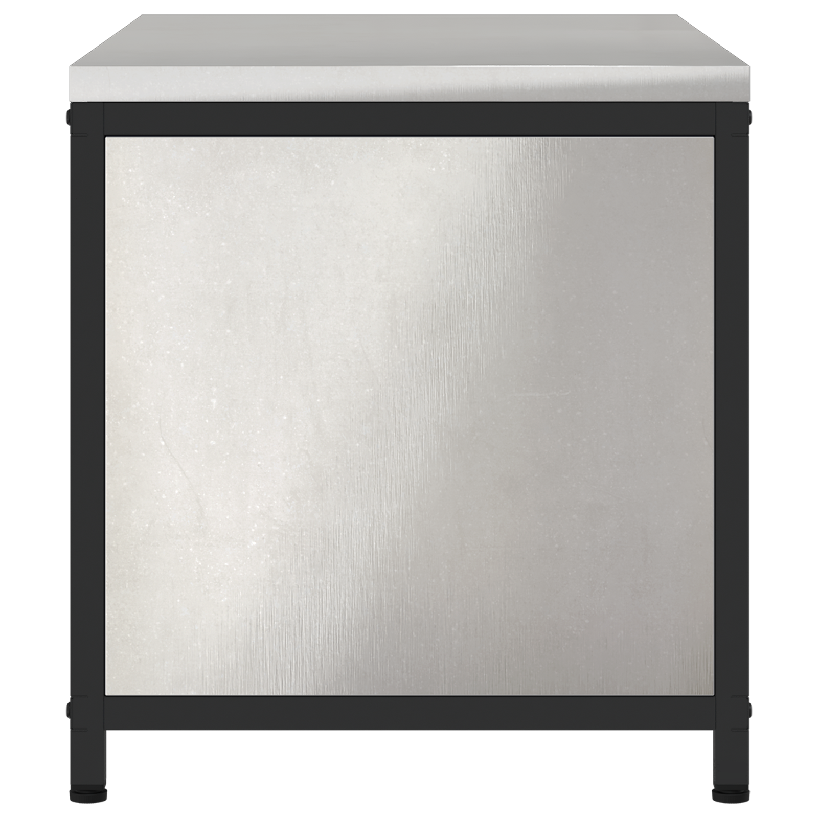 Keukenopslag Kast Zilver 60 x 50 x 92 cm Roestvrijstaal