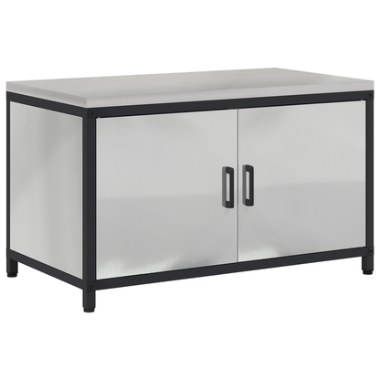 Keukenopslag Kast Zilver 60 x 50 x 92 cm Gegalvaniseerd staal