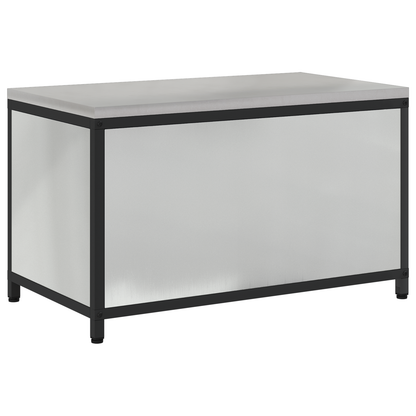 Keukenopslag Kast Zilver 60 x 50 x 92 cm Gegalvaniseerd staal