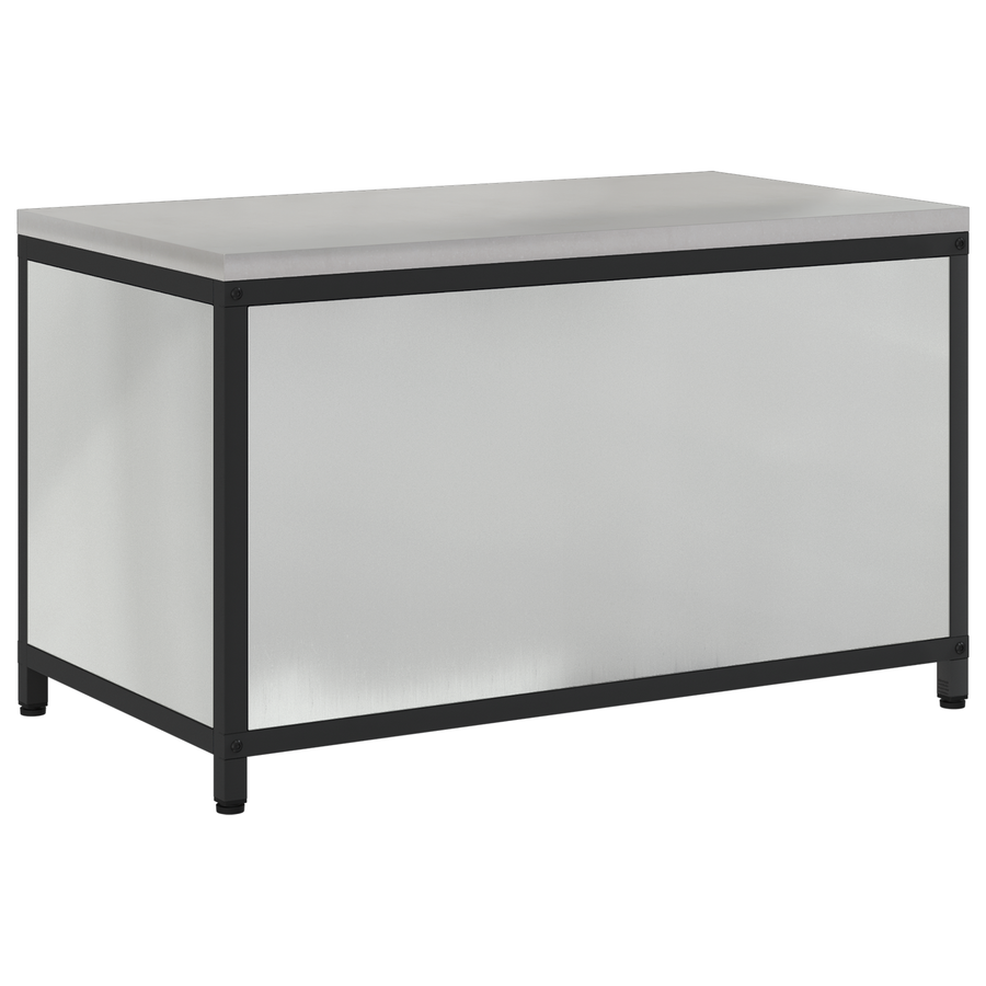 Keukenopslag Kast Zilver 60 x 50 x 92 cm Gegalvaniseerd staal