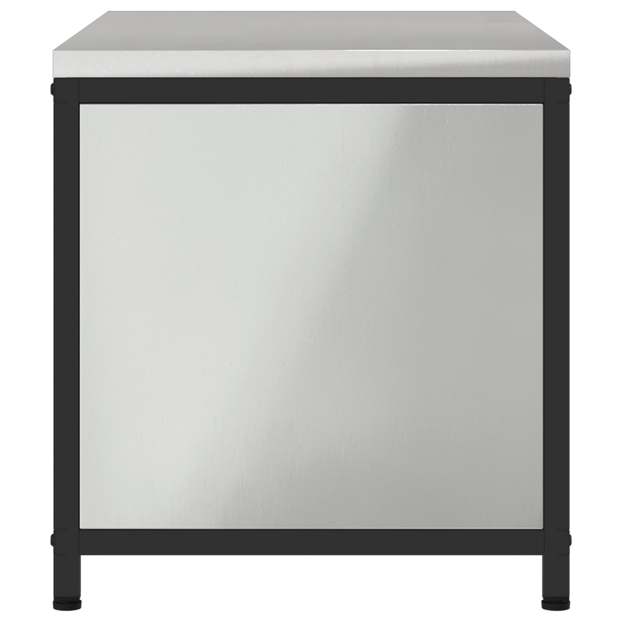 Keukenopslag Kast Zilver 60 x 50 x 92 cm Gegalvaniseerd staal