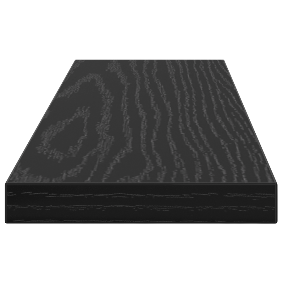 Wandplanken Zwart Eiken MDF 40 x 10 x 1.5 cm Wandplanken