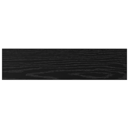 Wandplanken Zwart Eiken MDF 40 x 10 x 1.5 cm Wandplanken