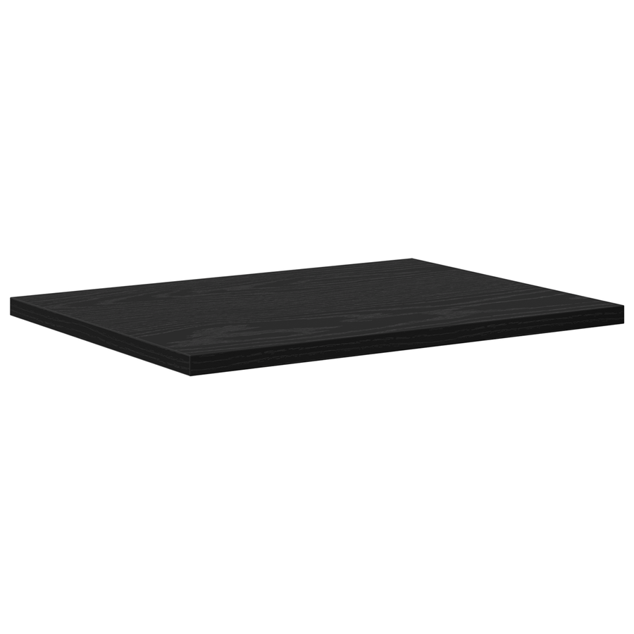 Wandplanken Zwart Eiken Bewerkt Hout 40 x 30 x 1.5 cm Wandplanken