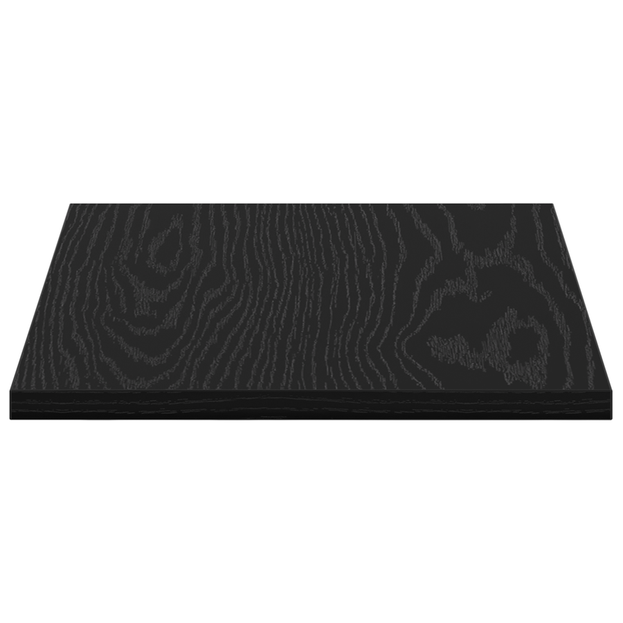 Wandplanken Zwart Eiken Bewerkt Hout 40 x 30 x 1.5 cm Wandplanken