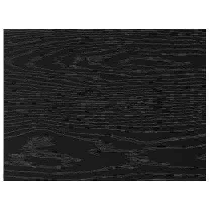 Wandplanken Zwart Eiken Bewerkt Hout 40 x 30 x 1.5 cm Wandplanken