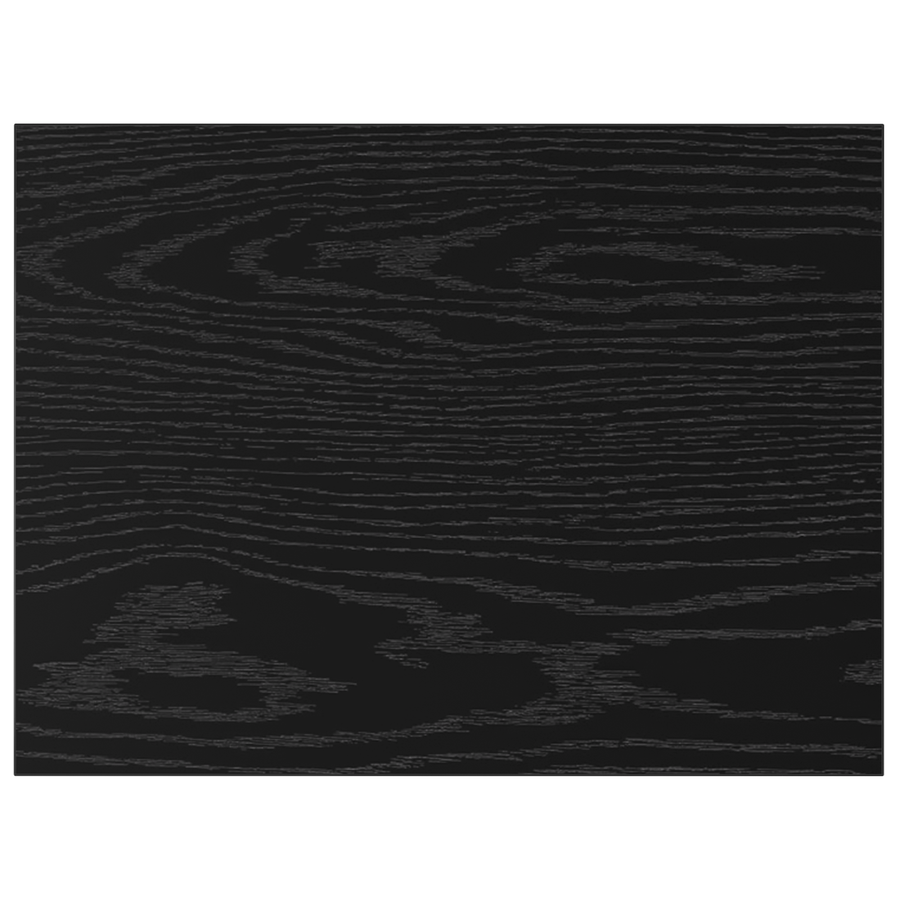 Wandplanken Zwart Eiken Bewerkt Hout 40 x 30 x 1.5 cm Wandplanken
