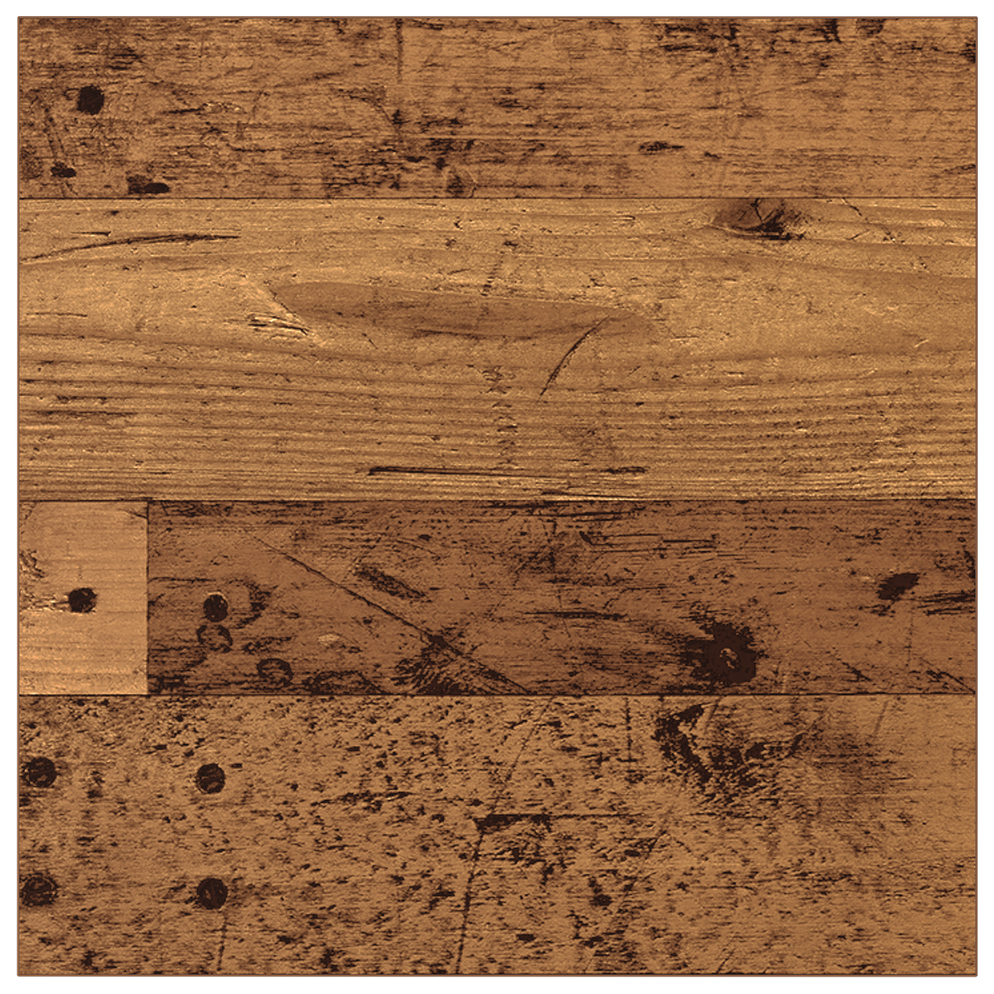 Wandplanken Oud hout Hout 40 x 40 x 1.5 cm Rustieke Plank