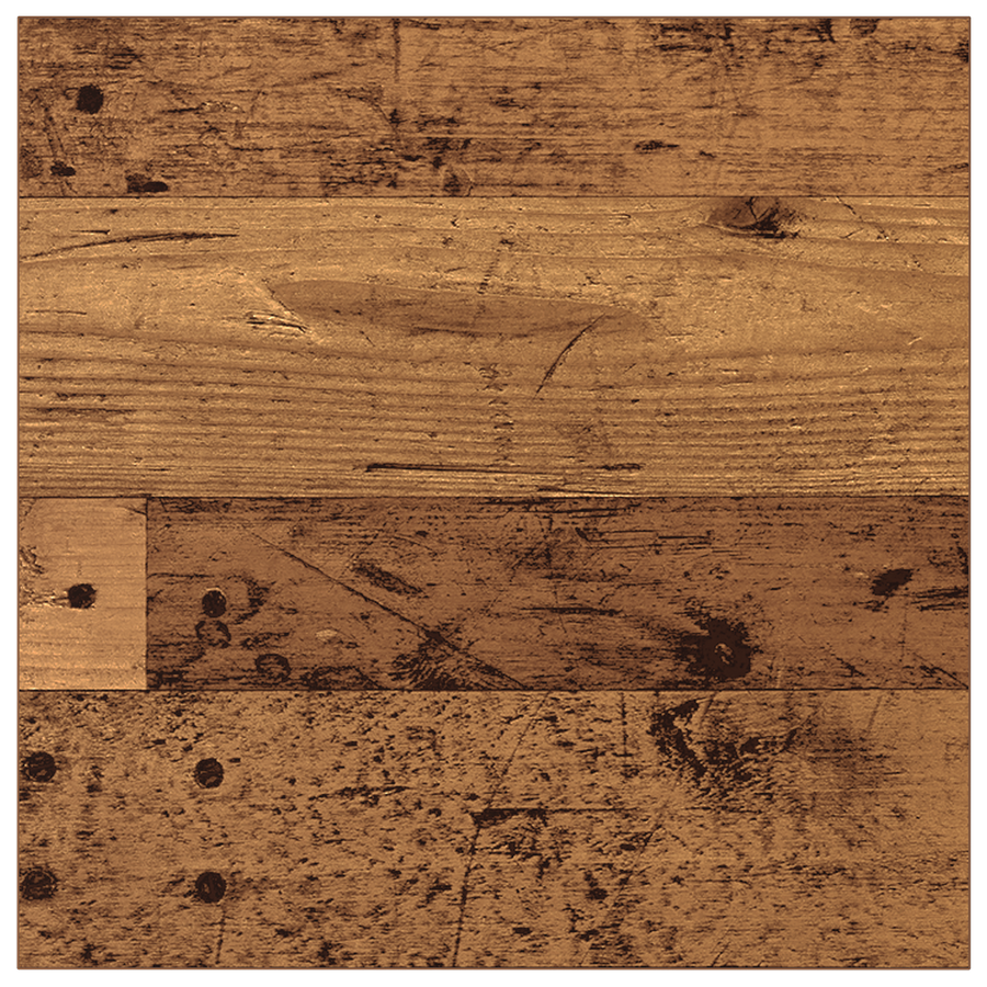 Wandplanken Oud hout Hout 40 x 40 x 1.5 cm Rustieke Plank