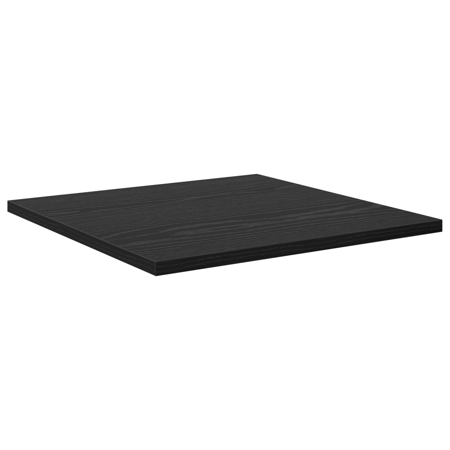 Wandplanken Zwart Eiken Hout 40 x 40 x 1.5 cm Stapelbaar
